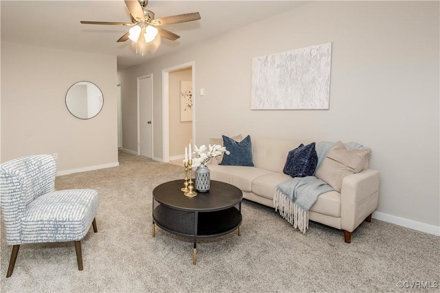 7856 Epic Rd, Midlothian, VA 23235 - living room with carpet and ceiling fan