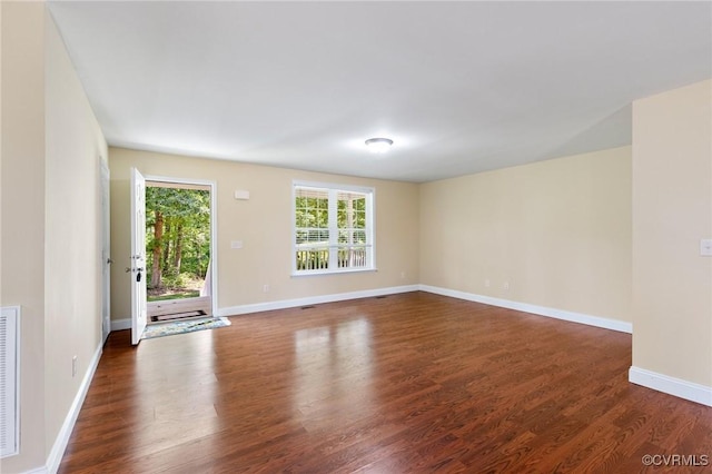 3899 Howell Rd, Powhatan, VA 23139 - spare room featuring dark wood finished floors