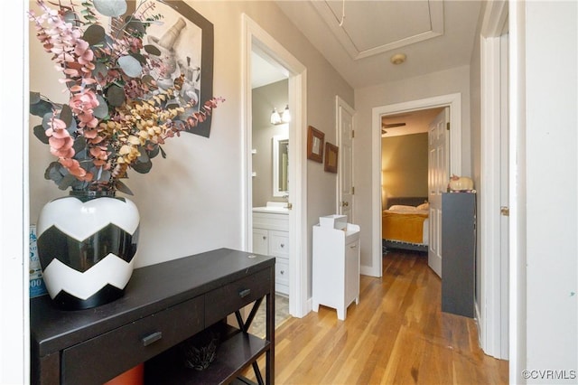3949 Llewellyn Ln, Chesterfield, VA 23832 - hall featuring light wood-style floors