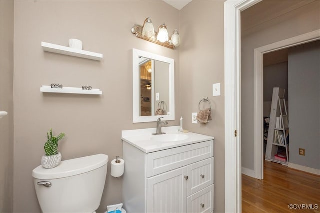 3949 Llewellyn Ln, Chesterfield, VA 23832 - bathroom featuring vanity and wood finished floors