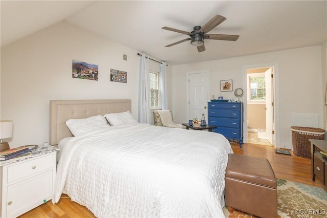 3949 Llewellyn Ln, Chesterfield, VA 23832 - bedroom with light wood-style floors, multiple windows, and ceiling fan