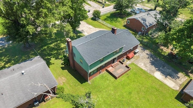 43 Franktown Rd, Hampton, VA 23663 - aerial view of property and surrounding area