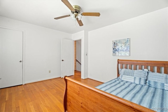 43 Franktown Rd, Hampton, VA 23663 - bedroom featuring wood finished floors and ceiling fan