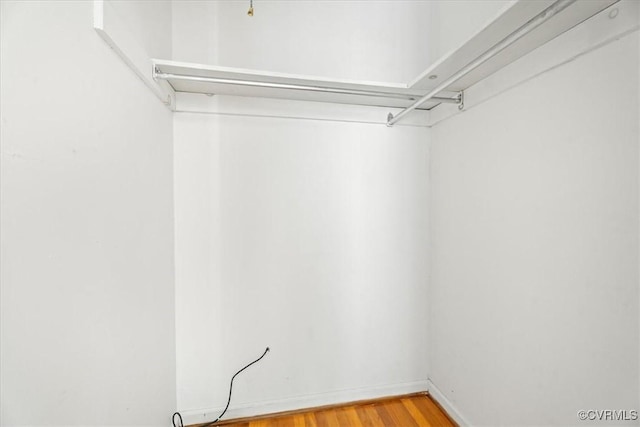 43 Franktown Rd, Hampton, VA 23663 - walk in closet featuring light wood-type flooring