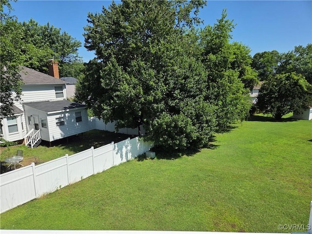 4104 Farm Creek Ter, Henrico, VA 23223 - view of yard