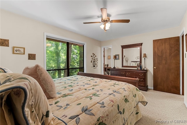 10000 Silverleaf Ter, Chesterfield, VA 23236 - carpeted bedroom with a ceiling fan