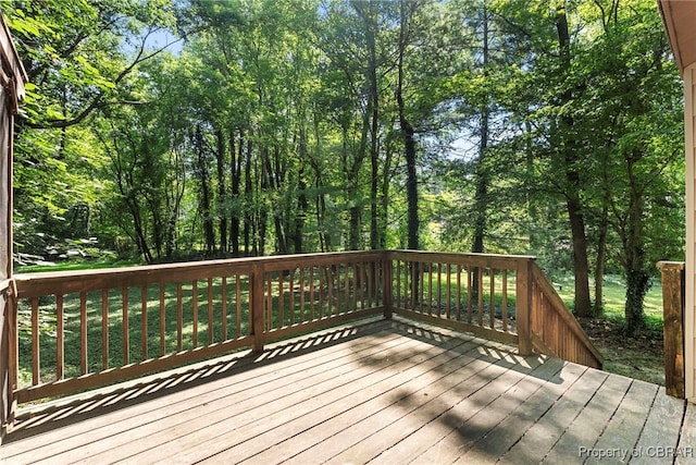10000 Silverleaf Ter, Chesterfield, VA 23236 - view of wooden deck