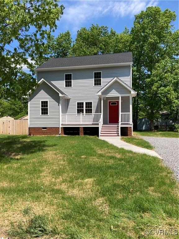 2515 Myron Ave, North Chesterfield, VA 23237 - view of front of home with crawl space