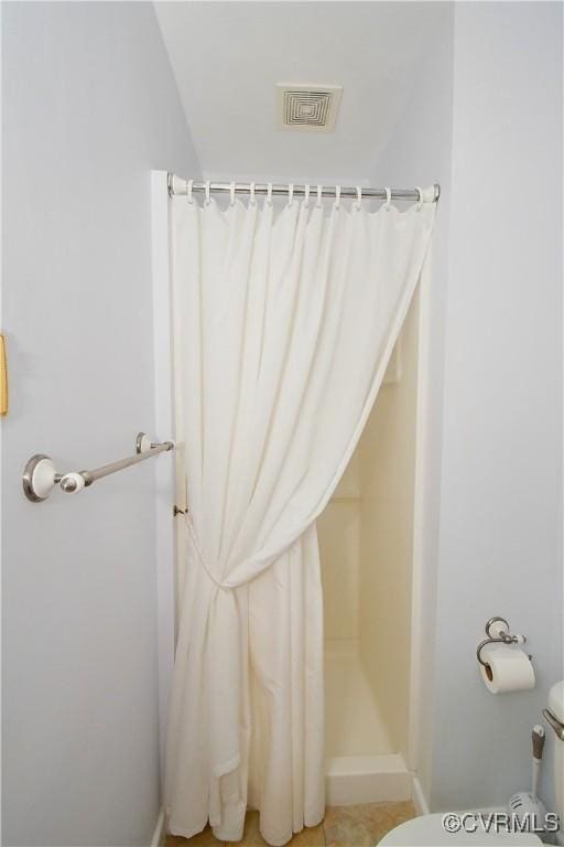 10106 Redbridge Rd, North Chesterfield, VA 23236 - bathroom featuring a shower stall and tile patterned floors