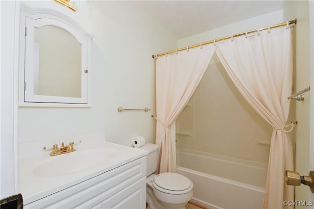 10106 Redbridge Rd, North Chesterfield, VA 23236 - bathroom featuring shower / bath combo and vanity