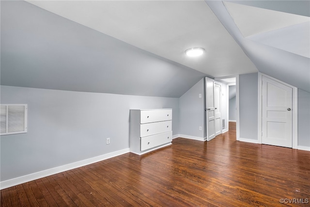 2803 Drewrys Bluff Rd, Chesterfield, VA 23237 - bonus room with dark wood-style floors and vaulted ceiling