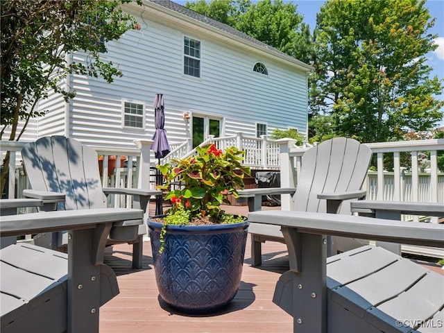 13625 Brandy Oaks Rd, Chesterfield, VA 23832 - view of deck