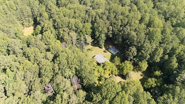1026 Hoecake Rd, Lancaster, VA 22513 - aerial view of property's location featuring a heavily wooded area