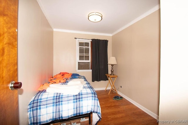 1026 Hoecake Rd, Lancaster, VA 22513 - bedroom featuring wood finished floors and crown molding
