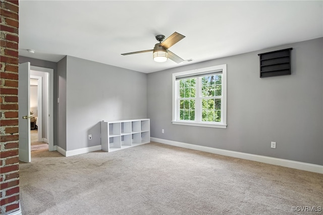5614 Jahnke Rd, Richmond, VA 23225 - unfurnished room featuring ceiling fan and carpet flooring