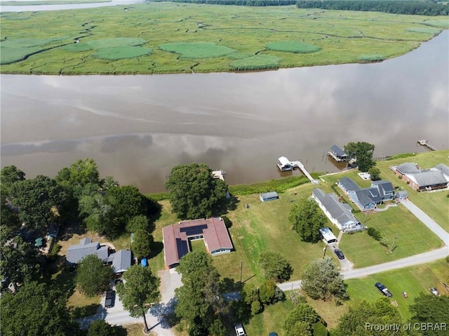 1583 Winona Park Dr, West Point, VA 23181 - aerial view of property's location featuring a nearby body of water