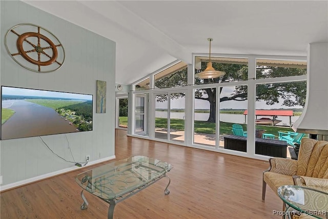 1583 Winona Park Dr, West Point, VA 23181 - living room with wood finished floors and baseboards