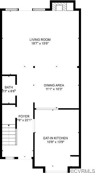 8015 Buford, North Chesterfield, VA 23235 - view of room layout