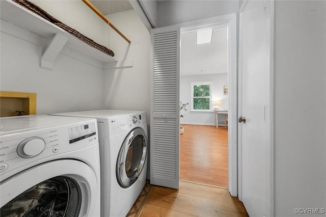 8015 Buford, North Chesterfield, VA 23235 - laundry room featuring light wood finished floors and washer and clothes dryer