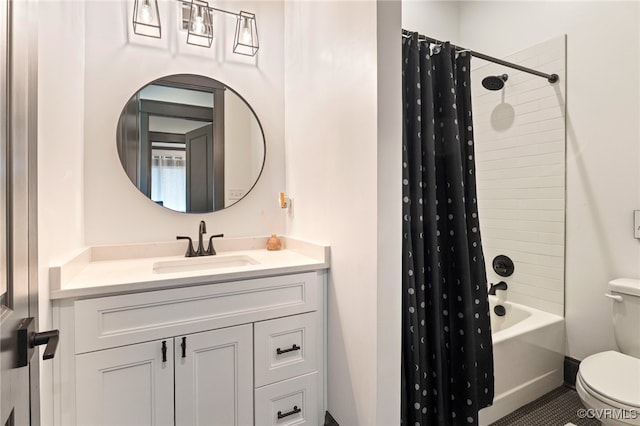 1 Cross County Rd, Mineral, VA 23117 - bathroom featuring vanity and shower / bath combo with shower curtain