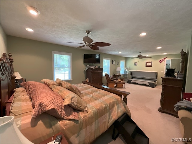 6197 Fishermans Way, Mechanicsville, VA 23116 - carpeted bedroom with multiple windows and recessed lighting