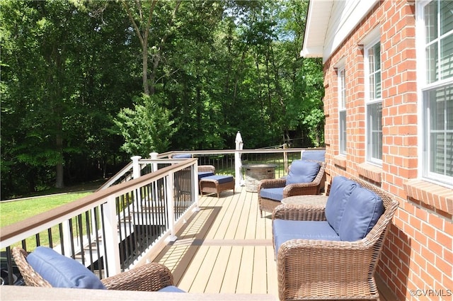 6197 Fishermans Way, Mechanicsville, VA 23116 - view of deck