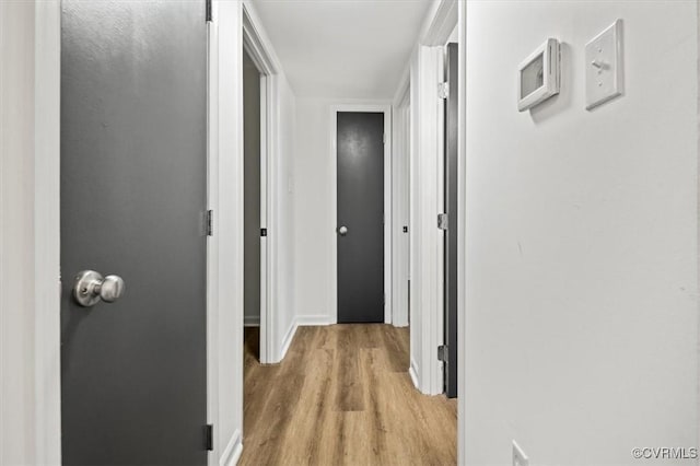 12305 Leesburg Cir, Midlothian, VA 23112 - corridor with light wood-style floors and baseboards