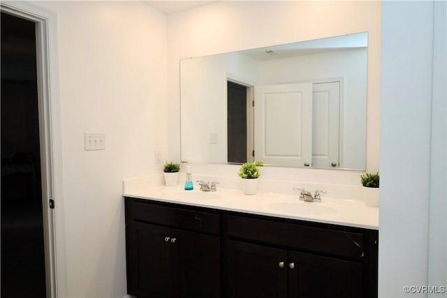 6431 Faulkner Dr, North Chesterfield, VA 23234 - bathroom with double vanity