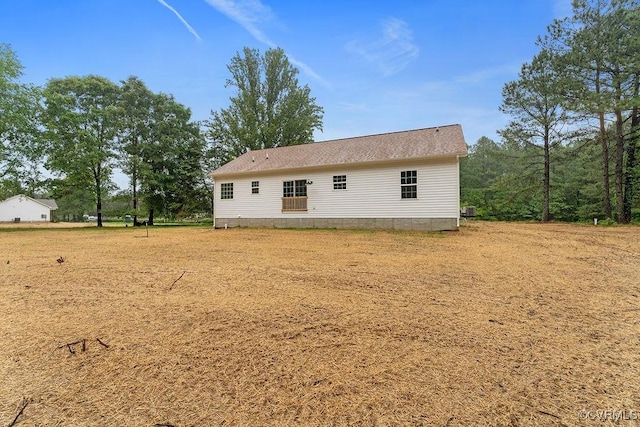 26354 Old Pitts, Ruther Glen, VA 22546 - rear view of property