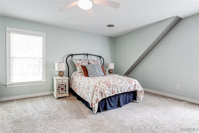 105 Williamson Ct, Henrico, VA 23229 - bedroom with carpet and ceiling fan