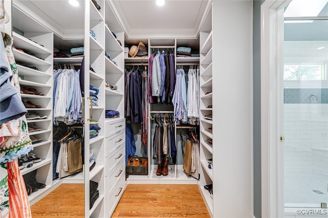 105 Williamson Ct, Henrico, VA 23229 - spacious closet with light wood finished floors
