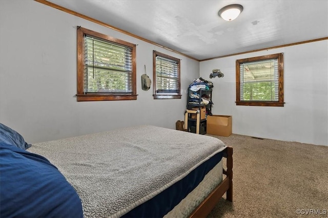 3614 Madison St, Prince George, VA 23860 - carpeted bedroom with crown molding