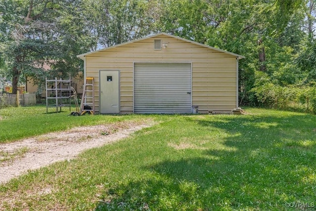 3614 Madison St, Prince George, VA 23860 - detached garage featuring driveway