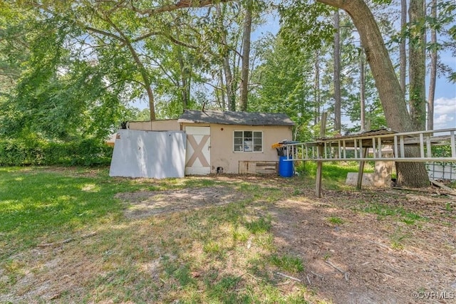 3614 Madison St, Prince George, VA 23860 - view of yard with an outdoor structure