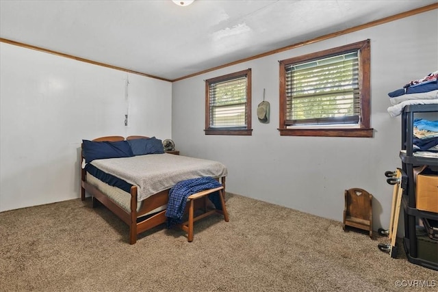3614 Madison St, Prince George, VA 23860 - bedroom featuring ornamental molding and carpet flooring