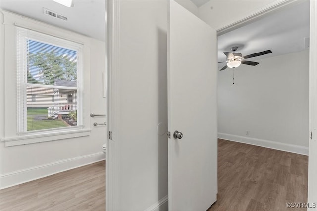 4309 2nd St, Henrico, VA 23223 - unfurnished room with wood finished floors and a ceiling fan