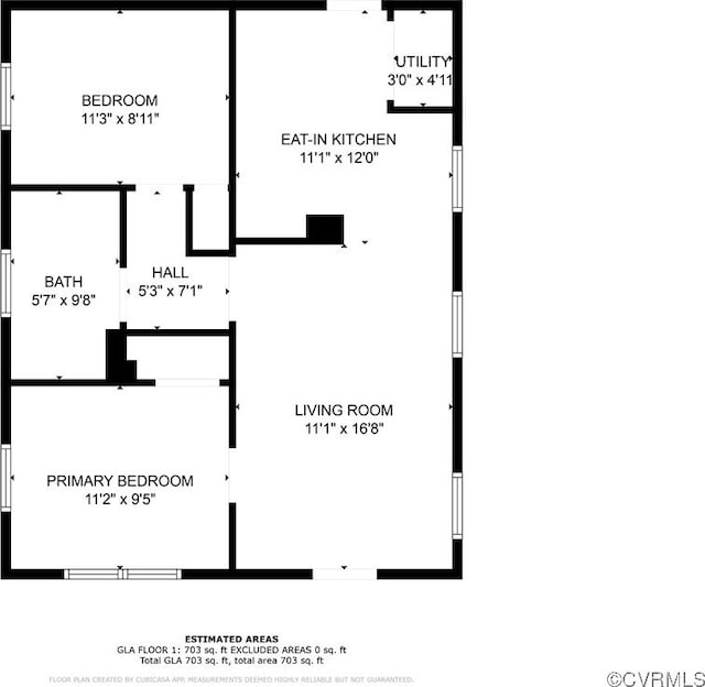4309 2nd St, Henrico, VA 23223 - view of floor plan / room layout