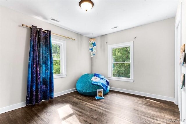 8101 Lake Shore Dr, North Chesterfield, VA 23235 - unfurnished room featuring wood finished floors and plenty of natural light