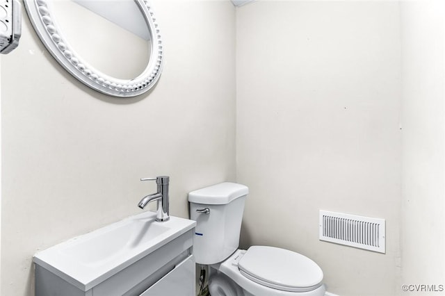 8101 Lake Shore Dr, North Chesterfield, VA 23235 - bathroom featuring vanity and toilet