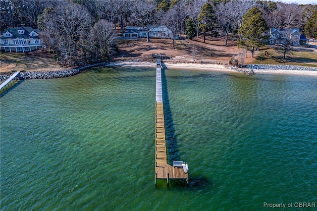 2276 Mosquito Point Rd, White Stone, VA 22578 - drone / aerial view of a large body of water
