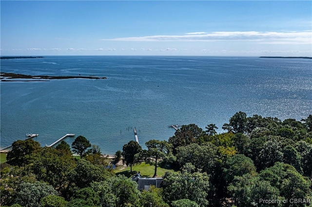 2276 Mosquito Point Rd, White Stone, VA 22578 - aerial view of a large body of water