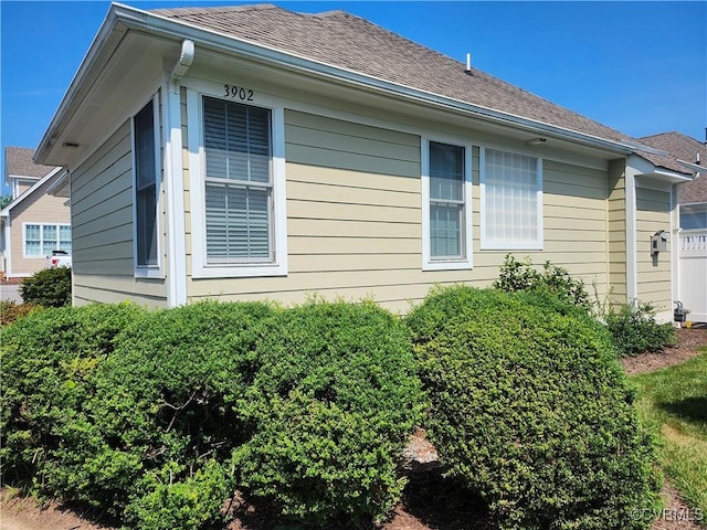 3902 Amberleigh Blvd, Chesterfield, VA 23236 - view of home's exterior featuring a shingled roof