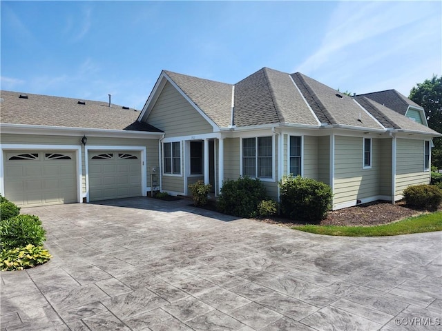 3902 Amberleigh Blvd, Chesterfield, VA 23236 - ranch-style home featuring driveway, an attached garage, and a shingled roof