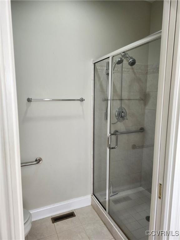 3902 Amberleigh Blvd, Chesterfield, VA 23236 - full bath featuring a stall shower and tile patterned floors
