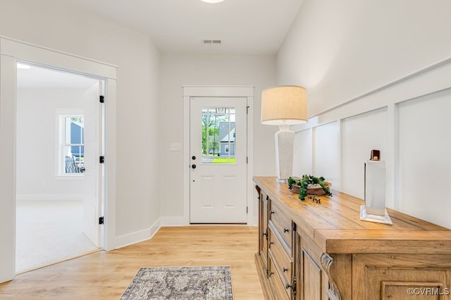 9157 Terroir Ln, New Kent, VA 23124 - foyer with light wood-type flooring