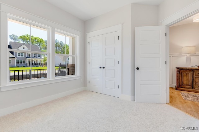 9157 Terroir Ln, New Kent, VA 23124 - unfurnished bedroom with carpet flooring and a closet