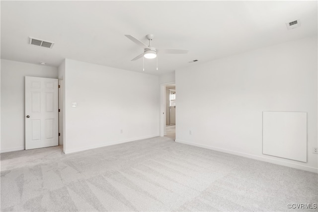 9130 Terroir Ln, New Kent, VA 23124 - empty room with light carpet and a ceiling fan