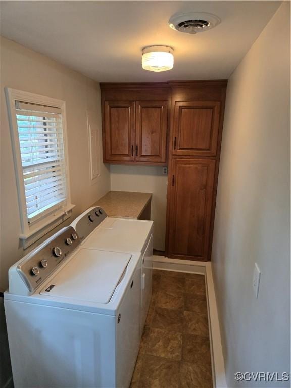 2707 Academy Rd, Powhatan, VA 23139 - laundry area with washer and clothes dryer and cabinet space