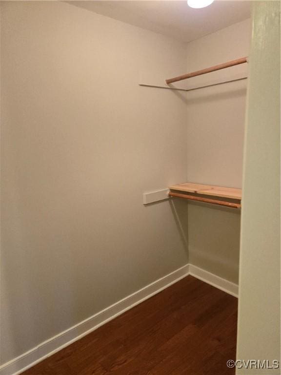 2707 Academy Rd, Powhatan, VA 23139 - walk in closet featuring dark wood-style flooring