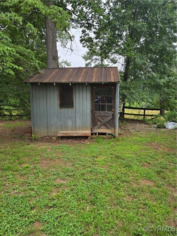 2707 Academy Rd, Powhatan, VA 23139 - view of shed